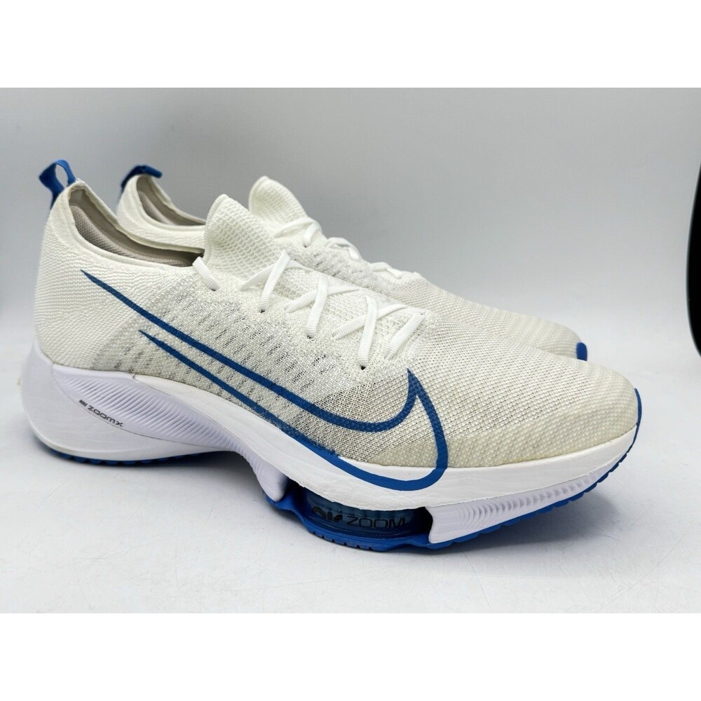 Nike Air Zoom Tempo NEXT% White Photo Blue CI9923-104 Men’s Size 15